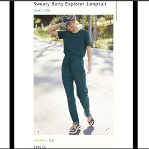 Sweaty Betty Explorer Jumpsuit. Lightweight and crease-free fabric.